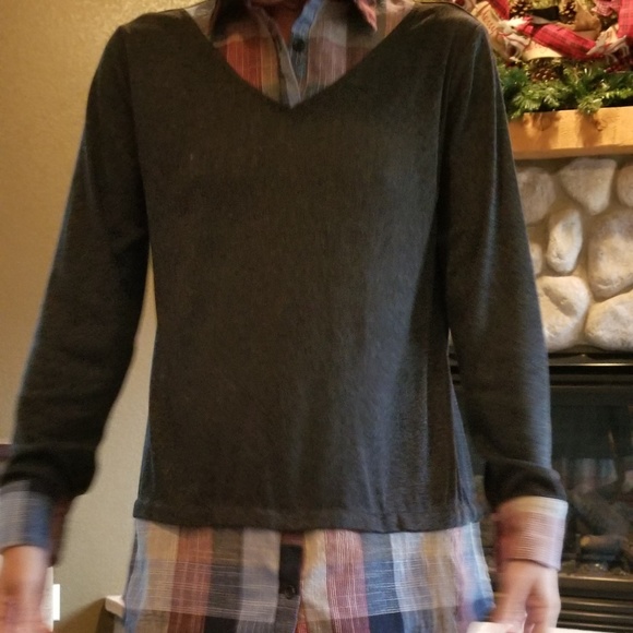 Heathered Gray Tunic - Picture 3 of 6